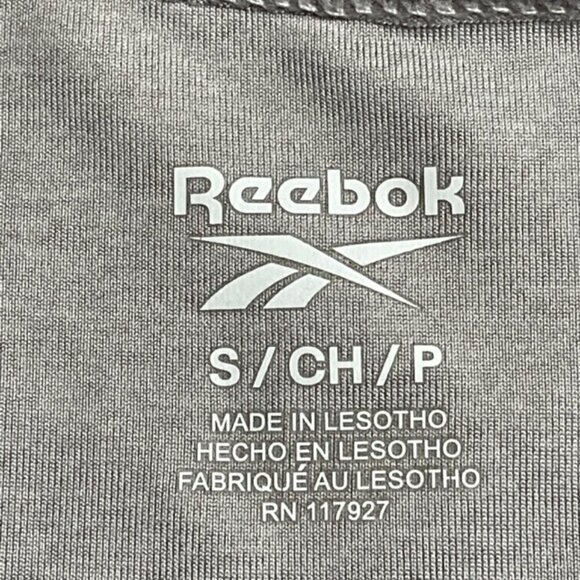 REEBOK Gray Racerback Athletic Tank Top - Size Small - Picture 4 of 5